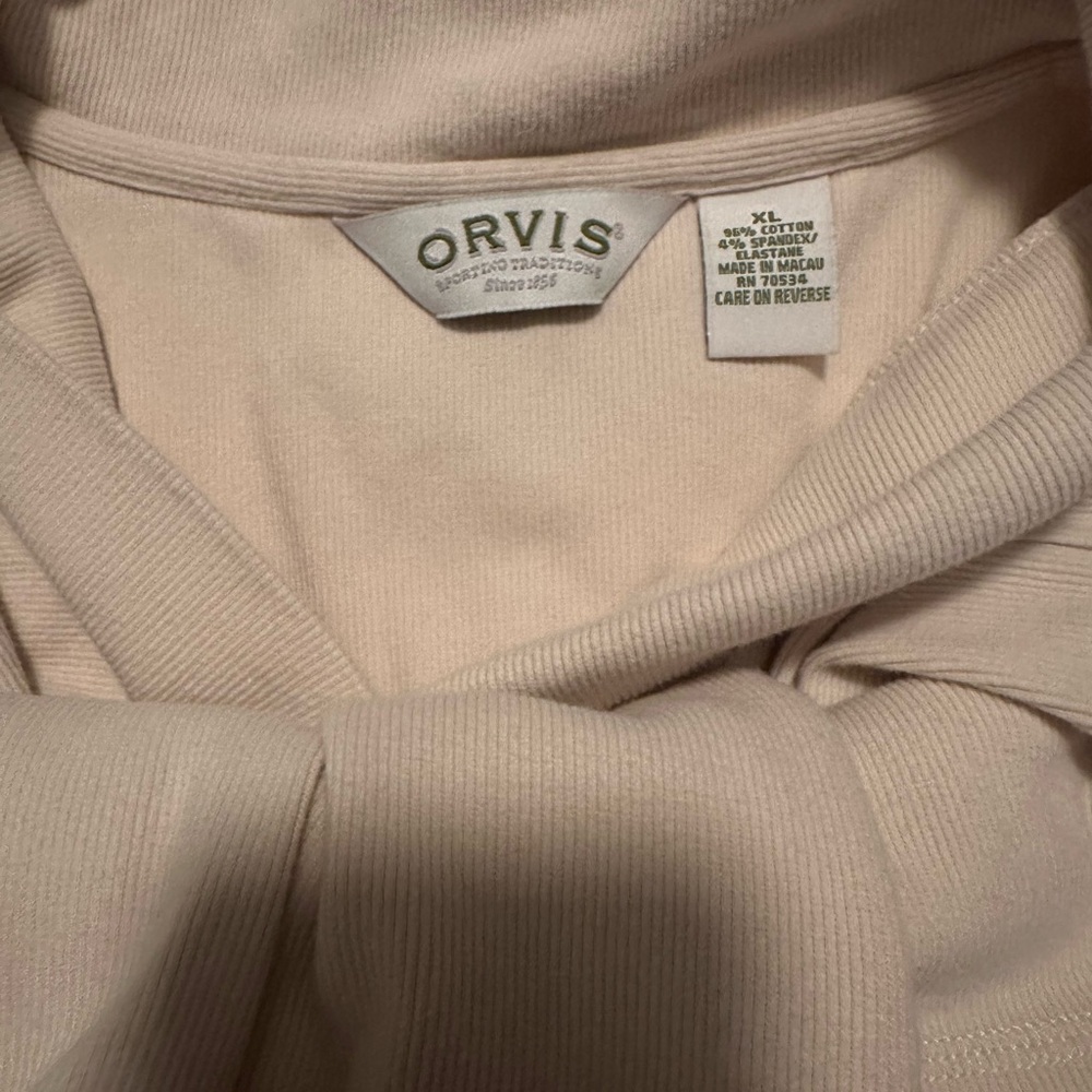 Orvis Cream Pullover Sweater - Picture 5 of 5